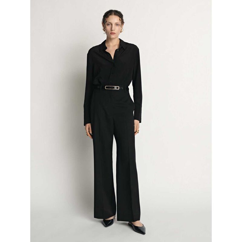 Veronika Maine Wool Wide Leg Pant image number 6